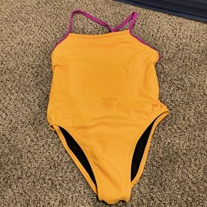 Yellow & Pink Jackson 2 Jolyn onesie